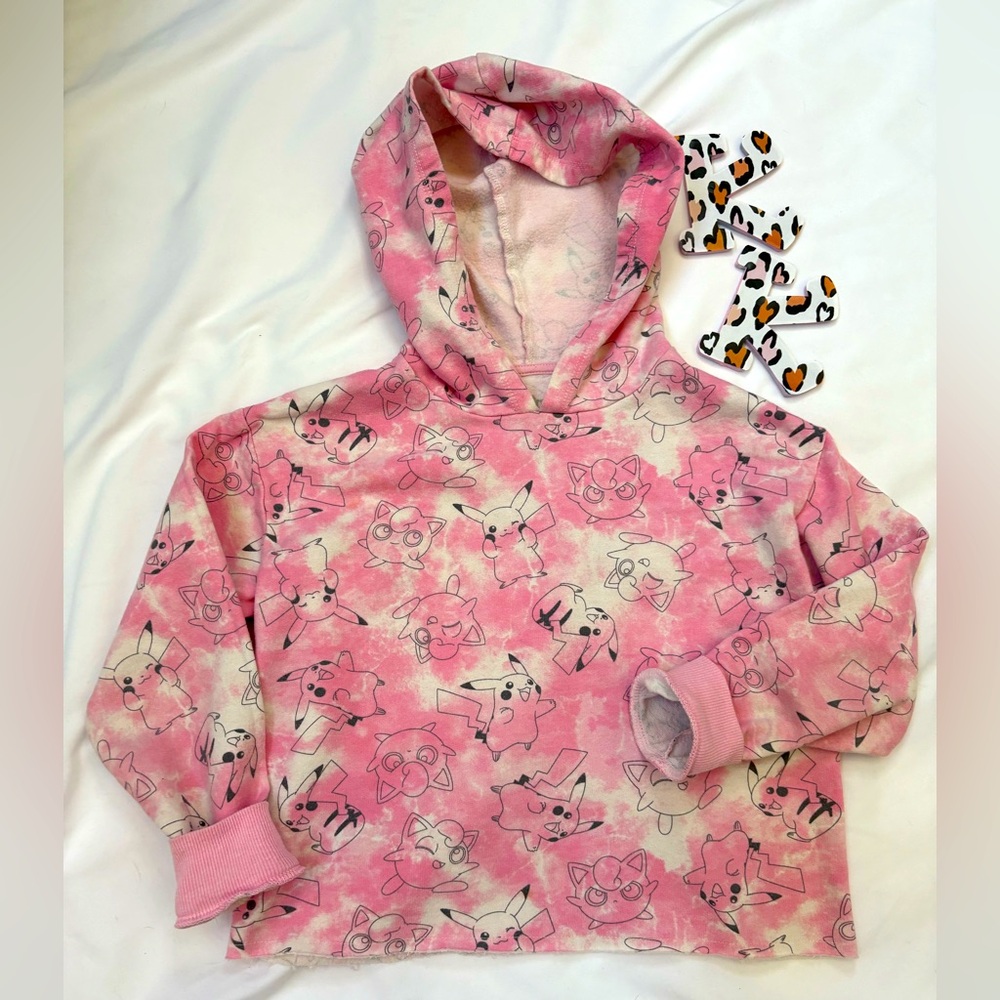Pink Pokémon Kids Hoodie